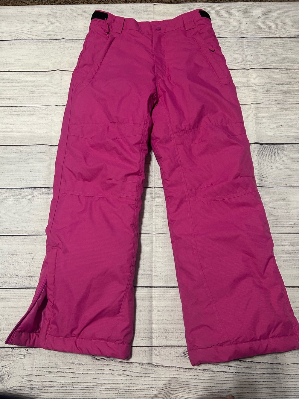 Eddie Bauer Bright Fuchsia Pink Ski Pants